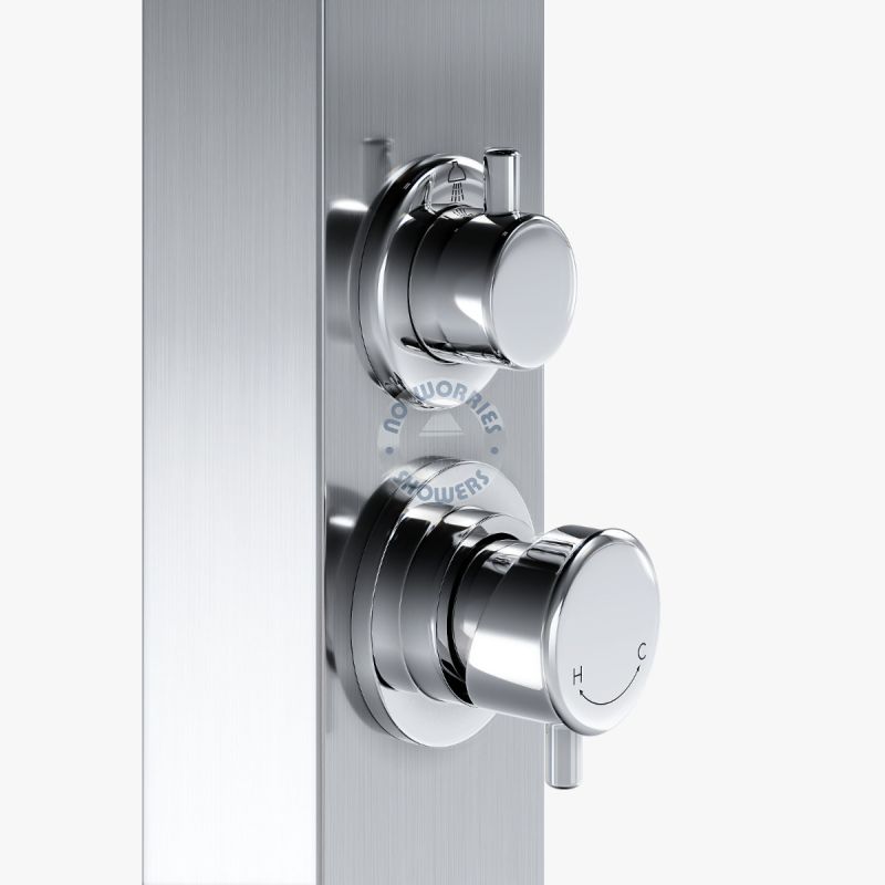 Hot & Cold and Water Flow Diverter Handles Set (One of Each)