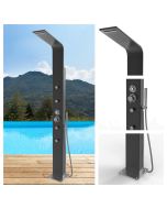  Brighton Black 316L Marine Grade Stainless Steel Outdoor Outside Indoor Massage Pool Shower