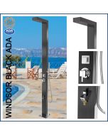 Windsor Black ADA 316 Marine Grade Stainless Steel Outdoor Pool Shower