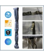 (RECOMMENDED) High Quality Protective Cover For Freestanding Outdoor Showers , Suits All No Worries Showers Models (Must Winterize Plumbing)