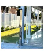 Bondi Silver ADA 316L Marine Grade Stainless Steel Outdoor Pool Shower Rinse-Off Shower
