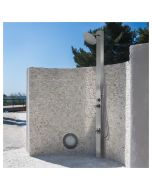 Milan Silver ADA 316L Marine Grade Stainless Steel Outdoor Indoor Pool Shower