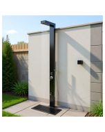 Windsor Black ADA 316L Marine Grade Stainless Steel Outdoor Pool Shower